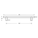 INTERSTEEL DEURGREEP ROND
