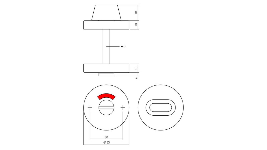INTERSTEEL WC ROZET