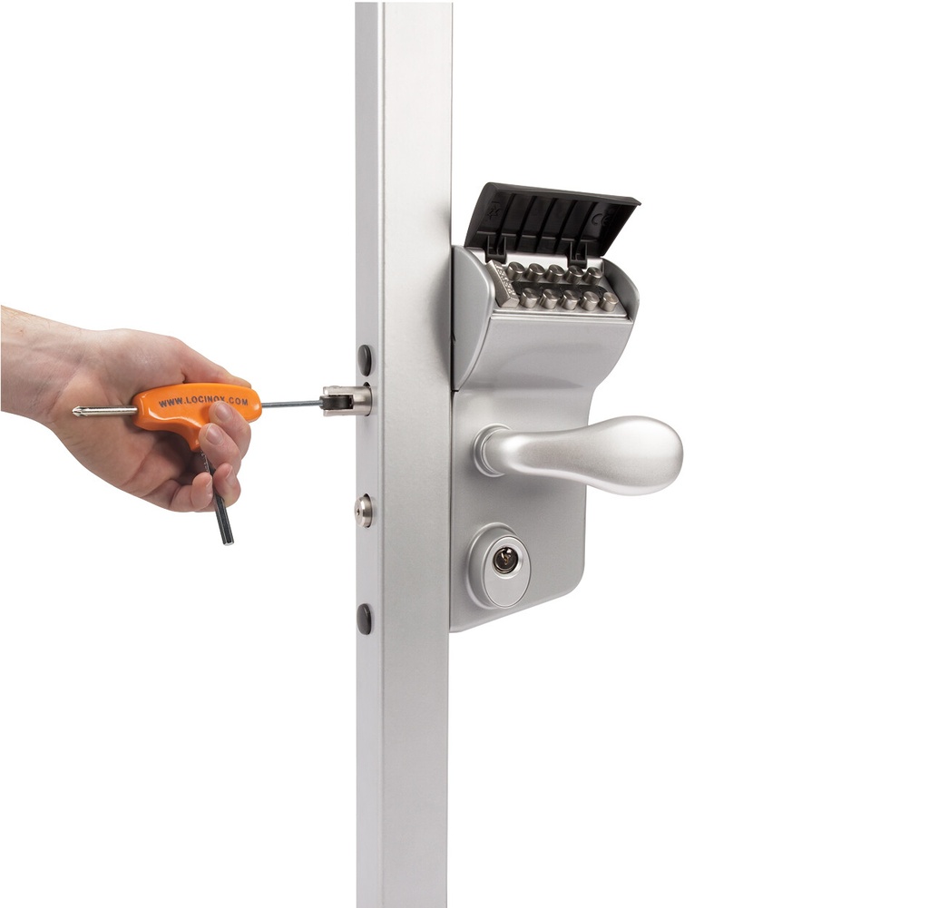 LOCINOX LMKQV2 VINCI - MECHANISCH CODESLOT IN OPBOUW