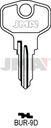 BURG SERIE E SLEUTEL | CODEREEKS 2W1-2W256