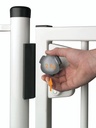 LOCINOX LAKZP1WSI KINDVEILIG POORTSLOT IN OPBOUW