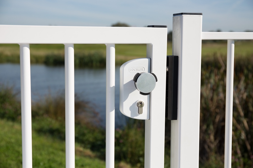 LOCINOX LAKZP1WSI KINDVEILIG POORTSLOT IN OPBOUW