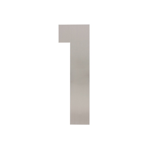 [0035.402111] INTERSTEEL HUISNUMMER XL (Edelstahl / Inox, 1)