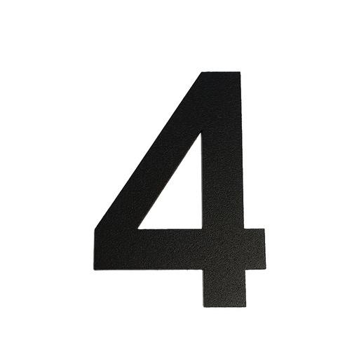 [FUJI-50-ZWART-4] FUJI HUISNUMMER & -LETTER (50, Noir, 4)