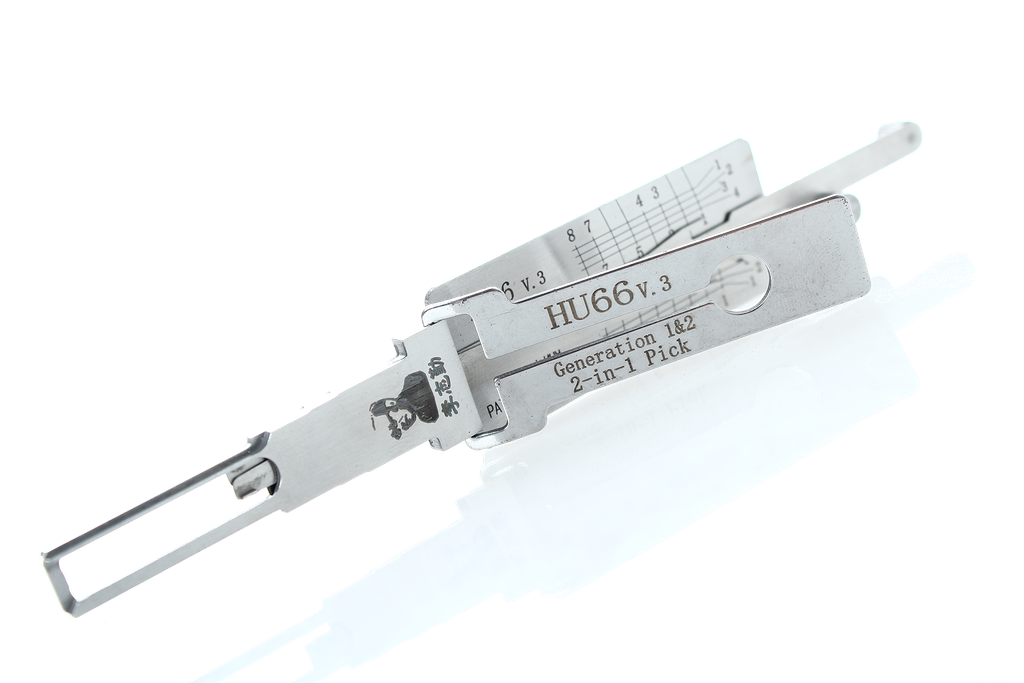 [LS2-1HU66] LISHI 2-IN-1 PICK EN DECODER VOOR VAG - HU66