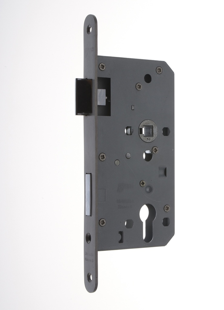 [034799993] BESA PROJECT CILINDERSLOT OPDEK (55, Stainless steel / Inox, DIN left = Belgian right)