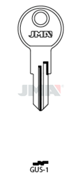 [GUS-1] JMA BRUTE SLEUTEL PROFIEL GUS-1
