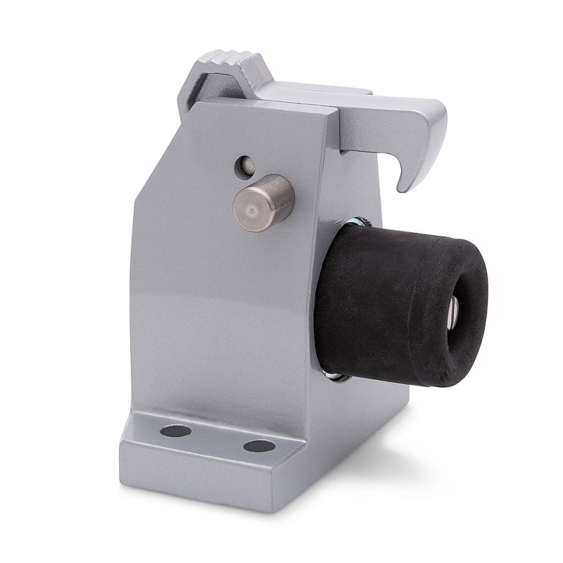 [3871 0000 22] DENI 3871 DEURVASTZETTER MET BUFFER ROBUSTO DUO+ (Silver lacquered)