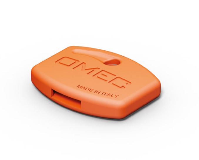 [02040 A_1] OMEC OTTOO SLEUTELKAPJES (Oranje)