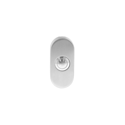 [0035.399026] INTERSTEEL DEURBEL OVAAL (Roestvrij staal / Inox geborsteld)