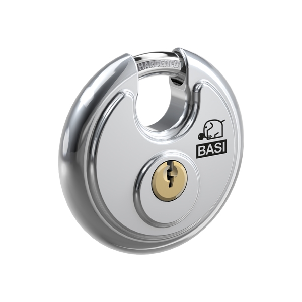 [6100-7000] BASI RVS 610 ROND Ø70 DISCUS HANGSLOT (Keyed different (KD))