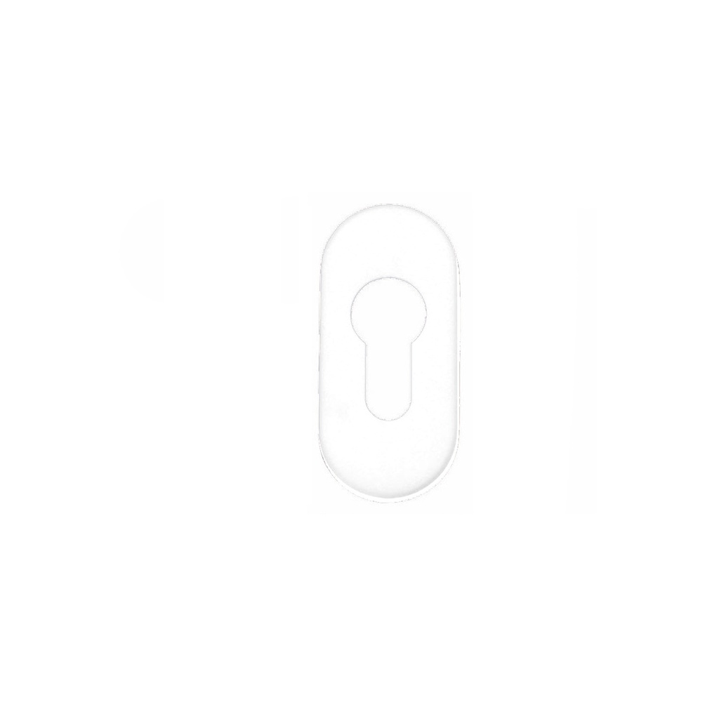 [452-RAL9016] BESA KLEEFROZET OVAAL (Signal white)