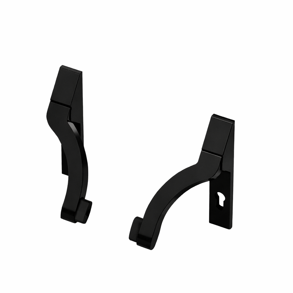 [B-74000-30-0-6V] BKS PANIEKCONSOLE (Black matt RAL9005 (37), Voor asmaat 92)