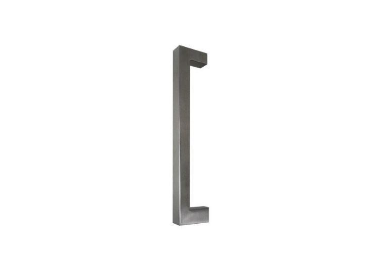 INOX DEURGREEP MODEL U90°K 01 ⧄ 30/30 - stuk