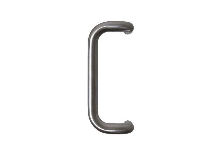 INOX DOOR HANDLE MODEL DV Ø 32 - single piece