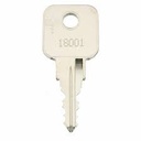 MLM LEHMANN TYPE B1 SLEUTEL | CODEREEKS 18001 - 18100