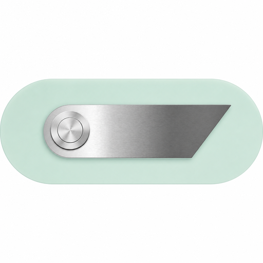 [DK4120-IGR] MAX KNOBLOCH TÜRKLINGEL DURBY POLY SNOW OVAL (Icegreen)