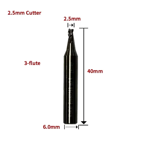 KUKAI FRÄSER 2,5 MM