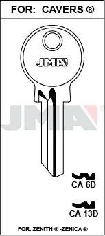 JMA BRUTE SLEUTEL PROFIEL CA-6D