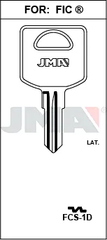 JMA BRUTE SLEUTEL PROFIEL FCS-1D