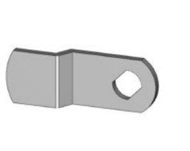 [2641.40102] JUNIE 2641 SLUITLIP VOOR CAM LOCK