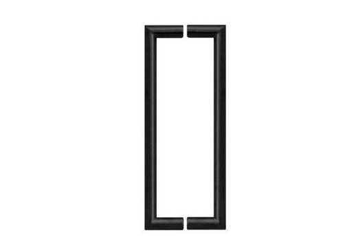 U90° Ø 30 POIGNÉE DE PORTE EN ALUMINIUM - paire