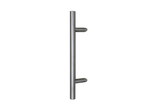 [300650] INOX DEURGREEP MODEL TT45° Ø 25 - stuk