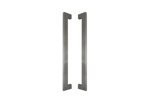 POIGNÉE DE PORTE EN INOX MODÈLE U90°K 02 ⧄ 20/40 - paire