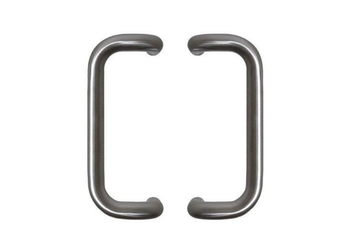 INOX DEURGREEP MODEL D Ø 32 - paar