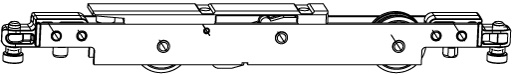 [229491] MACO 229491 MIDDENSTE LOOPWAGEN HEFSCHUIFRAAM GROEF 18 x 30
