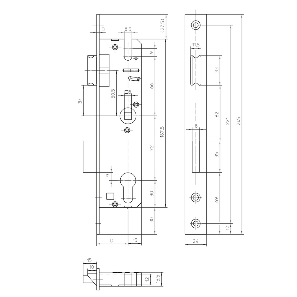 KFV 28 CILINDERSLOT