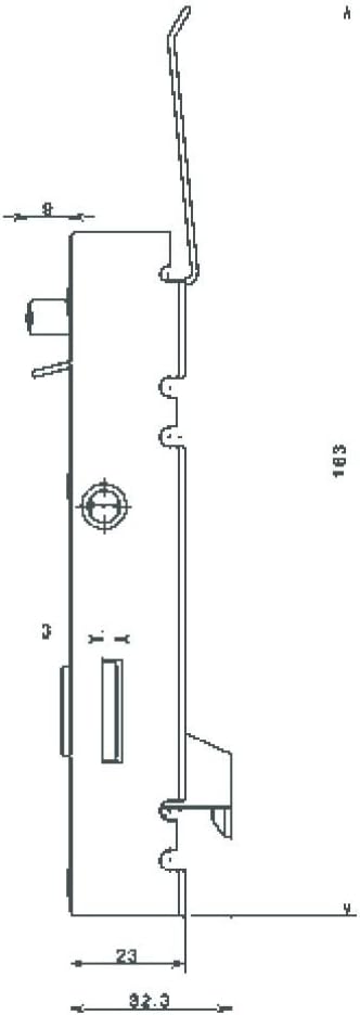 BEVER 8302 GARAGEPOORTSLOT