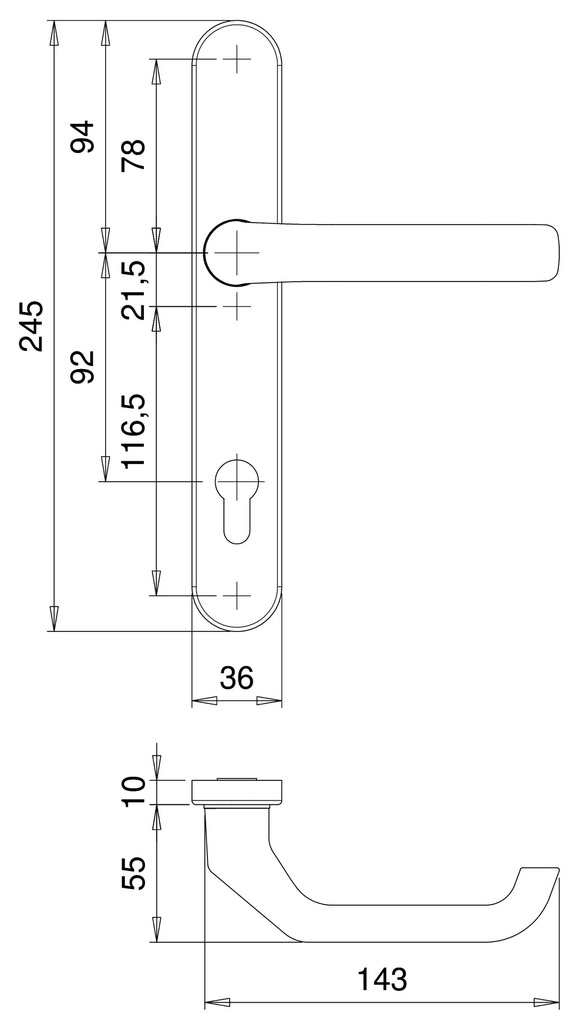 BESA EDI BASISSETS VEILIGHEIDSBESLAG SMAL SKG**