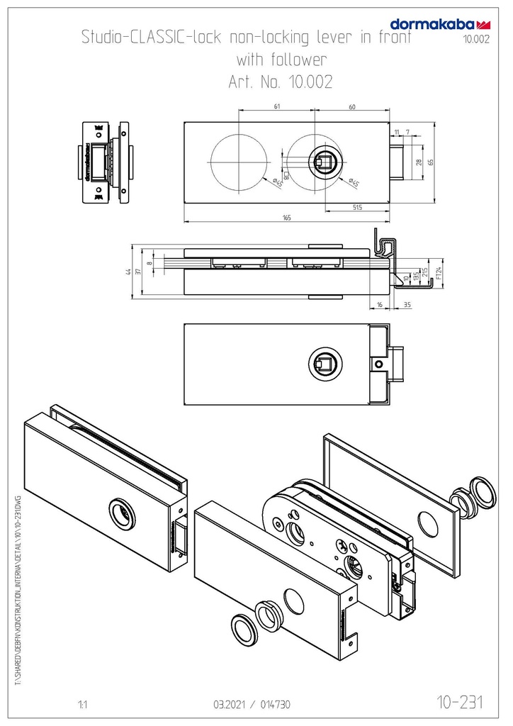 DORMA-GLAS STUDIO CLASSIC