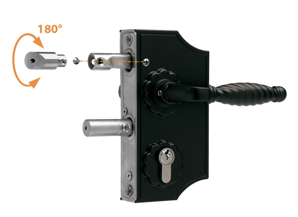 LOCINOX LAKYF2 KLEIN SIERPOORTSLOT IN OPBOUW