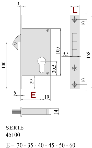 CISA 45100 HAAKSLOT