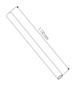 FAPIM OLTRE: RODE BAAR 1130MM