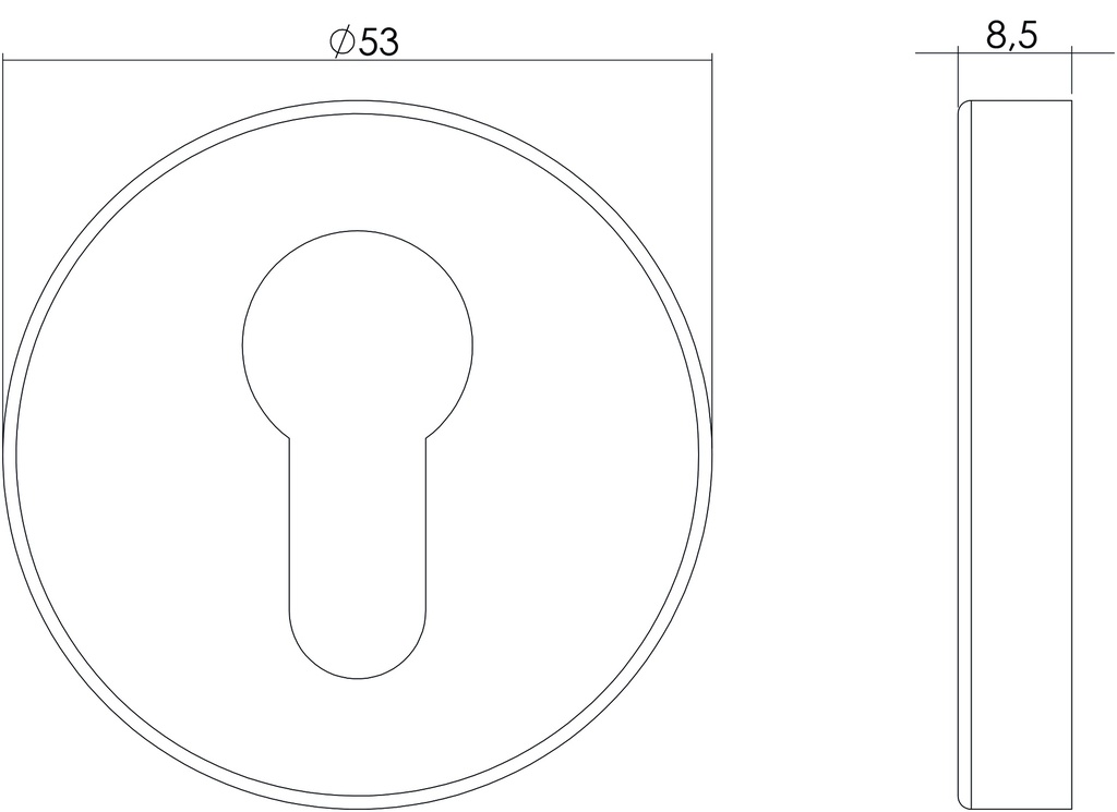 INTERSTEEL ROZET ROND