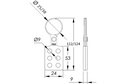 IFAM BRANDWERENDE ALUMINIUM MULTI LOCKOUT HANGSLOTKLEM VOOR 6 HANGSLOTEN