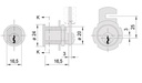 CISA 72210 AUTOMAATCILINDER