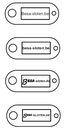 STEMPEL VOOR SLEUTELLABEL