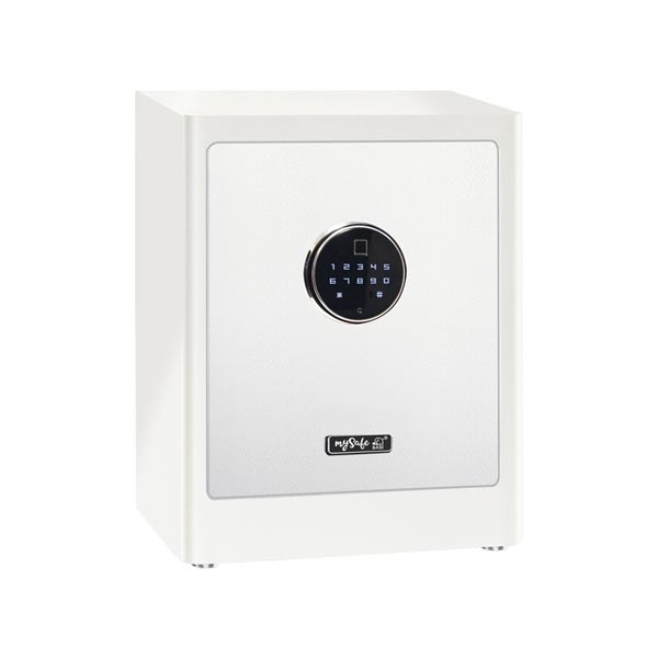 [2020-0001-WEIS] MYSAFE PREMIUM 450 ELEKTRONISCH CIJFERSLOT EN VINGERPRINT  (White)