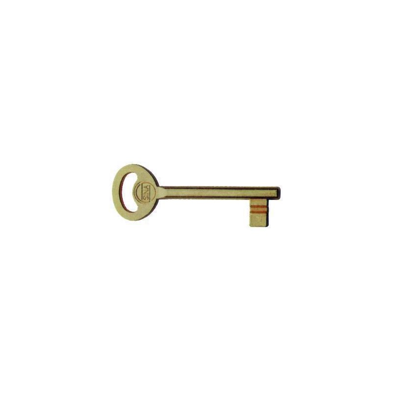 SINA BAARDSLEUTEL OP NUMMER (5, Brass)