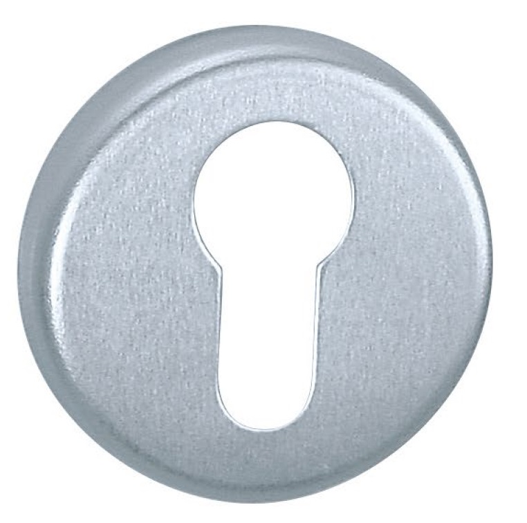 [5803810] WEKA KLIK ROZET ONZICHTBARE VERSCHROEVING PER PAAR (F1 - Aluminium, Euro profile cylinder)