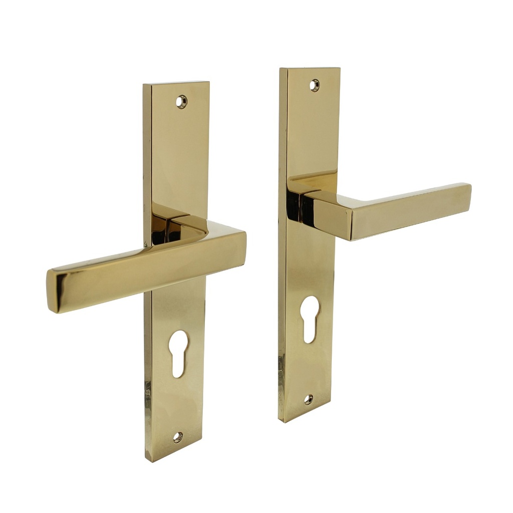 [0013.174436] INTERSTEEL HERA KRUKKENPAAR OP SCHILD MET PC 72MM (Brass)