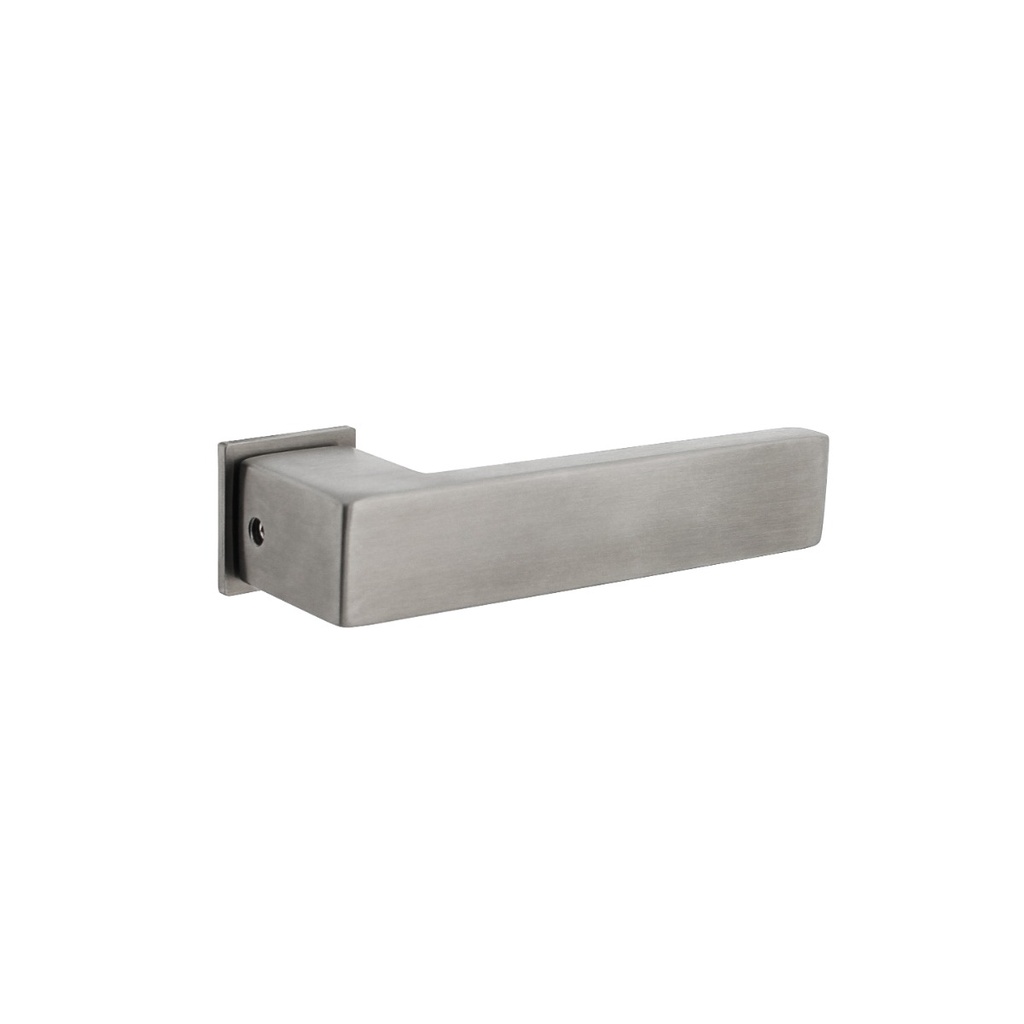 [0035.092202] INTERSTEEL AMSTERDAM KRUKKENPAAR OP MINIMALISTISCHE ROZET (brushed stainless steel)