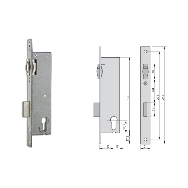 [3444237] KFV 88 ROLSLOT (24, Galvanised)
