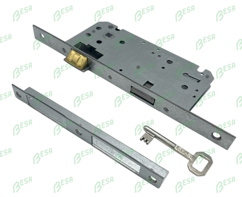 [222-35-OPD-R] DYLA 222 BAARDSLOT (35, Flat 20, Straight, Lacquered, DIN left = Belgian right)