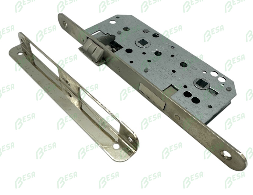 [327-40R-OPD-RVS-R] DYLA 327 WC-SLOT (40, Flat 20, Straight, Stainless steel / Inox, DIN left = Belgian right)