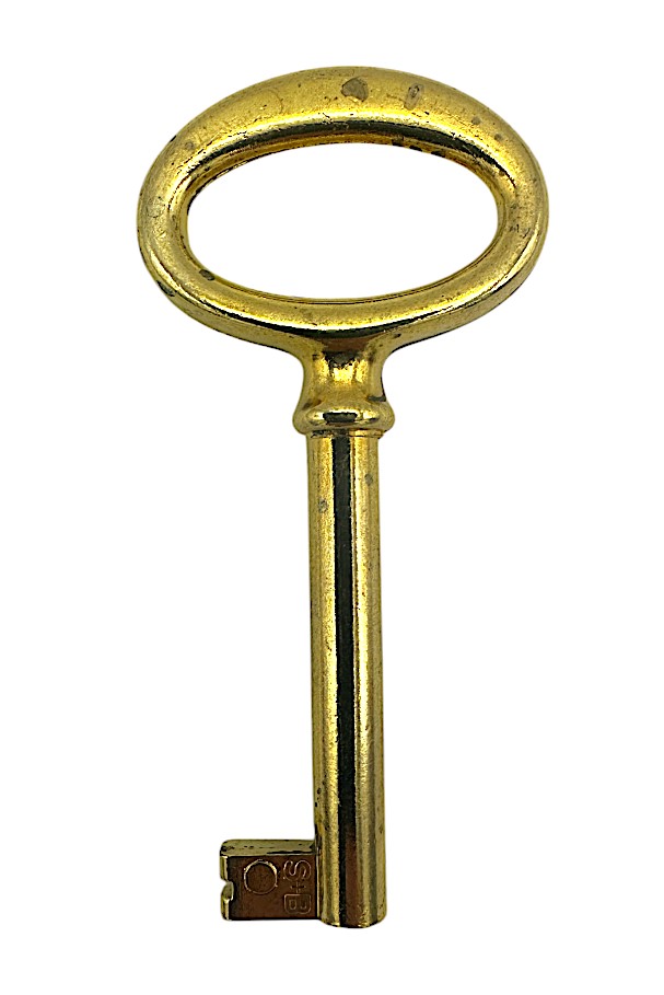 [0483.40023686] JUNIE MEUBELSLEUTEL NR 483 (Brass, 8x6)